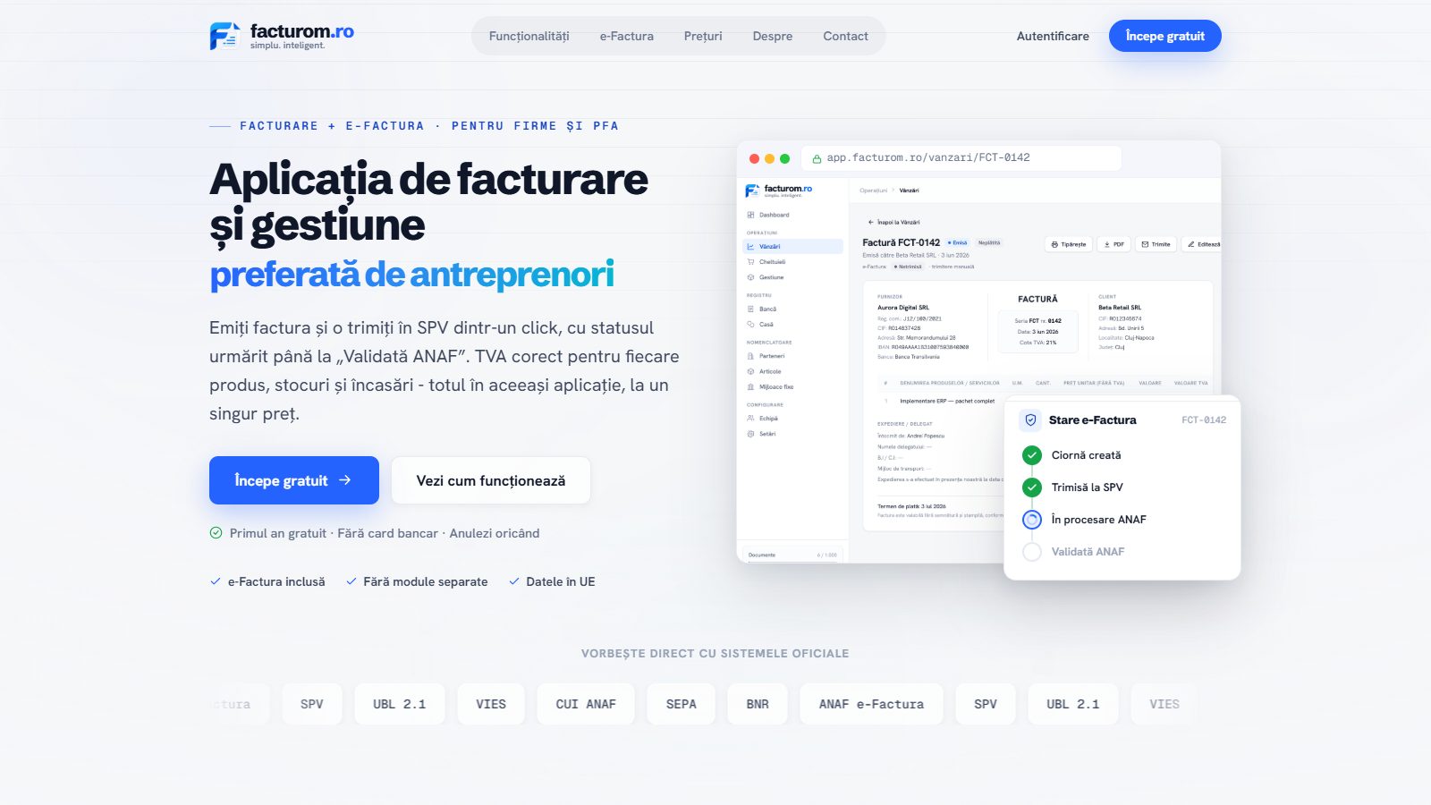 facturom: platforma de facturare pe care o construim și o operăm — facturom.ro